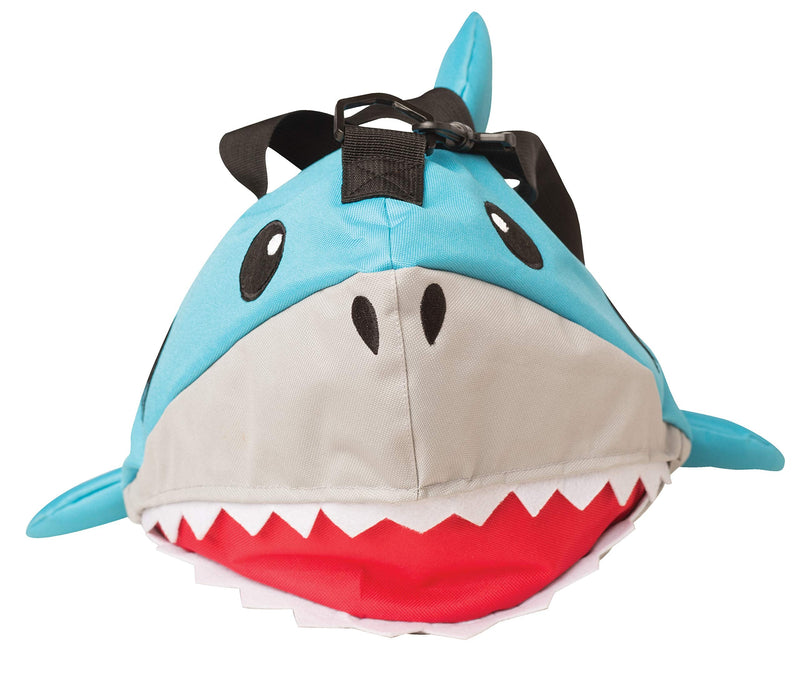 Rasta Imposta Shark Fun Duffle Activity Overnight Small Duffle Bag Kids Adult Boys Girls 22” L x 9” W x 13” H