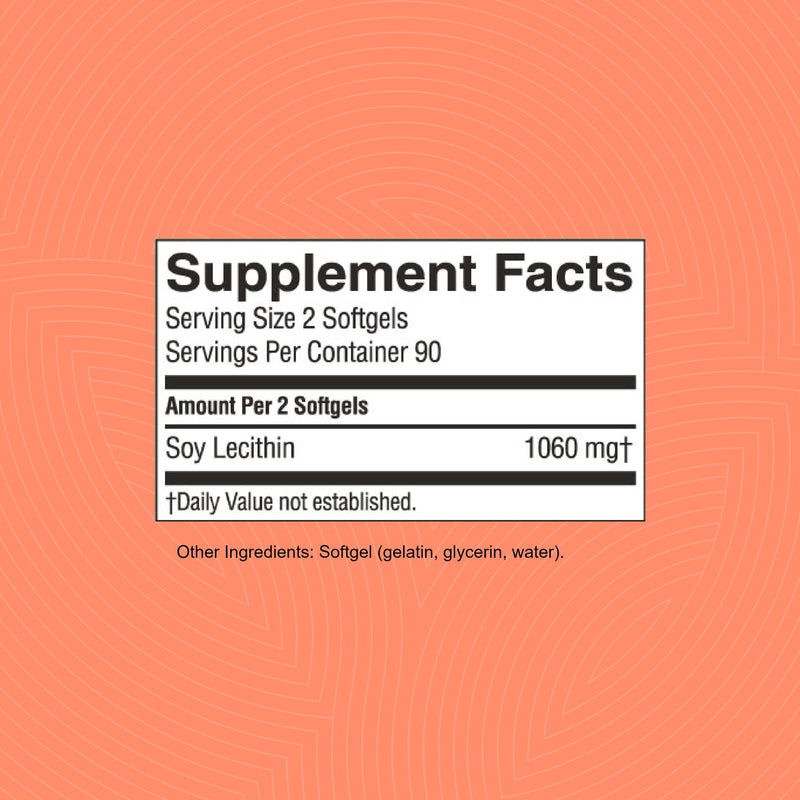 [Australia] - Nature's Sunshine Lecithin 180 Softgels 