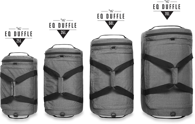 EQ DUFFLE 50L CARBON