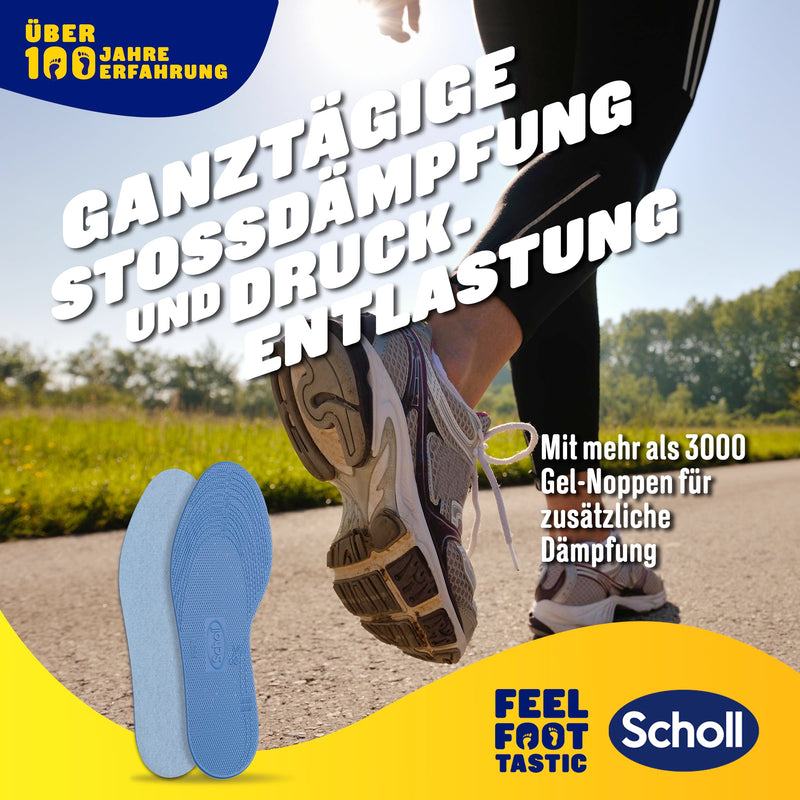 [Australia] - Scholl shock absorbing insoles, extra thin, 1 pair 