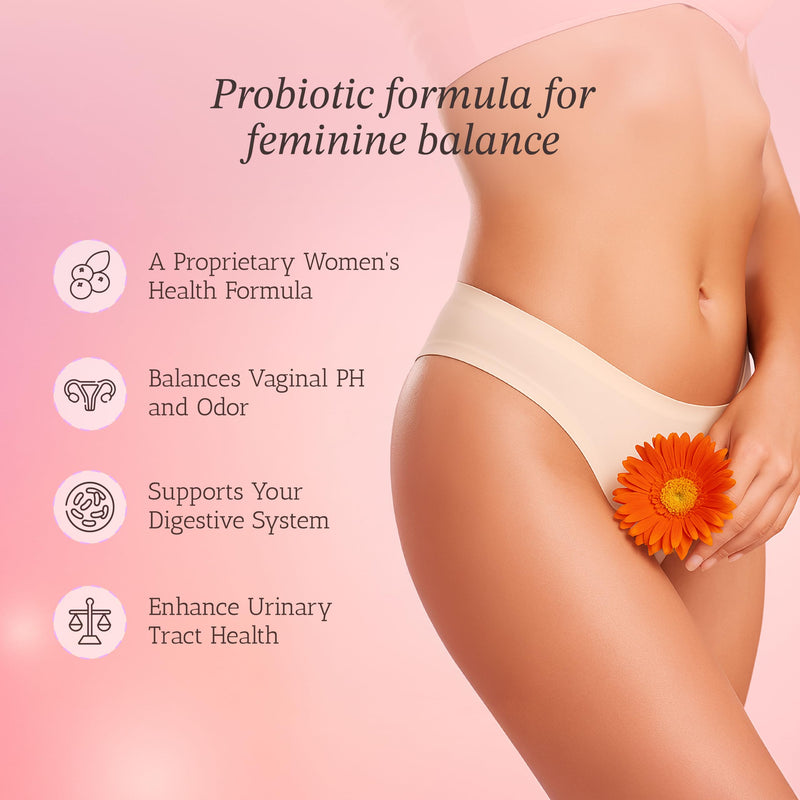 Vitamin Bounty Probiotic Bundle for Women – Pro-50 (50 Billion CFU, 13 Strains + Prebiotics) & Pro-Daily Vaginal Probiotics (10 Billion CFU, 5 Strains with Cranberry) – Digestive, Immune, Urinary & Fe