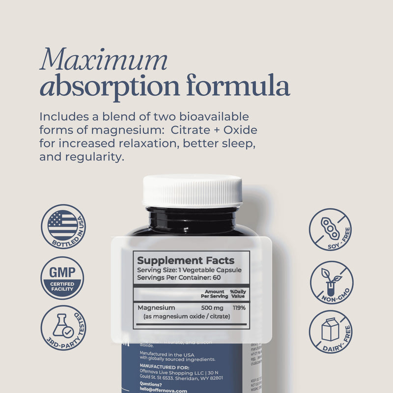 Offernova Calm & Repair Duo Collagen Ultra + Magnesium Ultra Duo