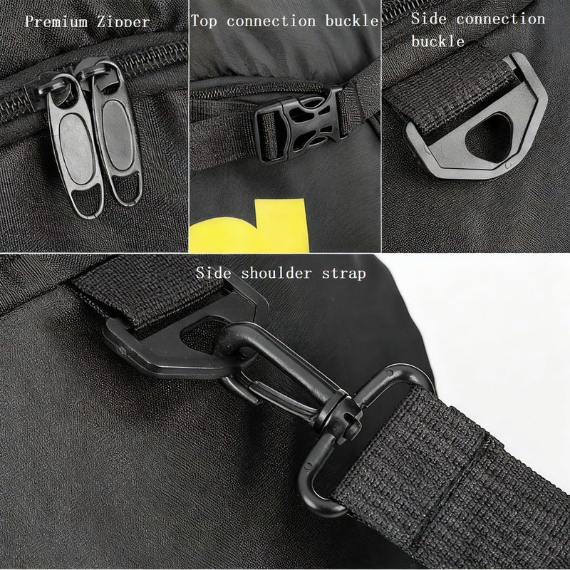 Large Waterproof Gym Bag Dry Wet Separate Compartment Sports Duffle Bag with Shoulder Strap for Travel, Fitness, Outdoor (50L)
