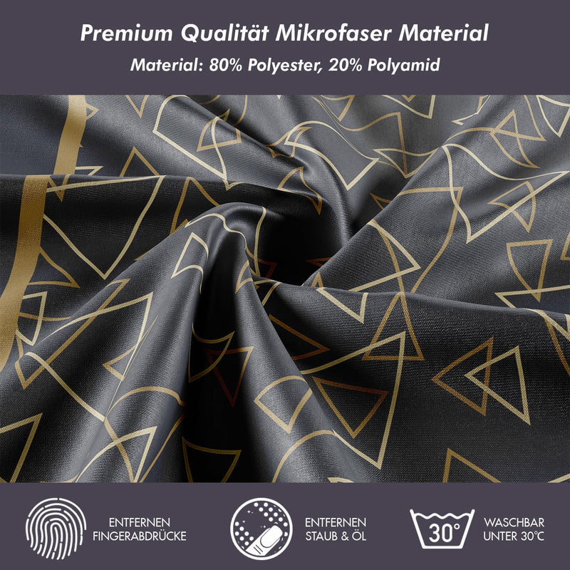 [Australia] - POPNWOW microfiber cleaning cloth, glasses cleaning cloth optician quality 30x30cm, microfiber cleaning cloths cleaning cloths for glasses, camera, lens, cell phone, tablet, display, glass (Delta) Delta 