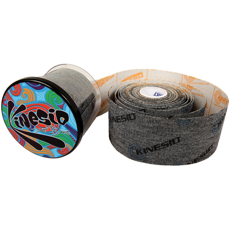 Kinesio Tex Performance + - Therapeutic Knee and Shoulder Medical Tape - Beige w/Logo - 2in x 16.4 ft Roll Beige Logo