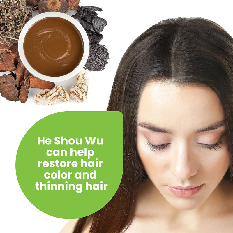 [Australia] - Certified Organic He Shou Wu - Large 5oz Bag of 30:1 Concentrated-Fo-ti - Organic Foti Extract- Fo ti He Shou Wu Organic-Plus Free Bamboo Spoon Pack of 1 - 5 Ounces 