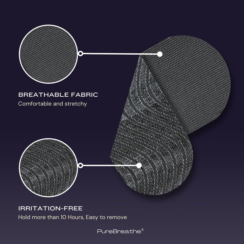 [Australia] - PureBreathe® 30 Pack Hypoallergenic Breathable Tape - Strong Hold and Painless Removal, Multi-Puropse, Gentle & Comfortable Strips for Sensitive Skin - Hair Friendly, for Men & Women 