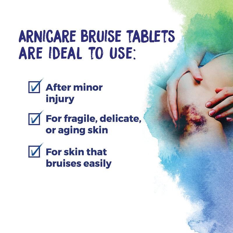 [Australia] - Boiron Arnicare Bruise for Relief of Pain or Swelling from Injuries, and Discoloration of Bruises - 60 Tablets Medication 
