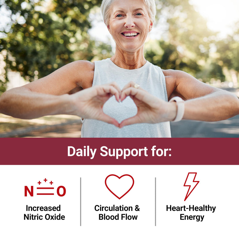 Force Factor Total Beets Blood Pressure Support Nitric Oxide Supplement