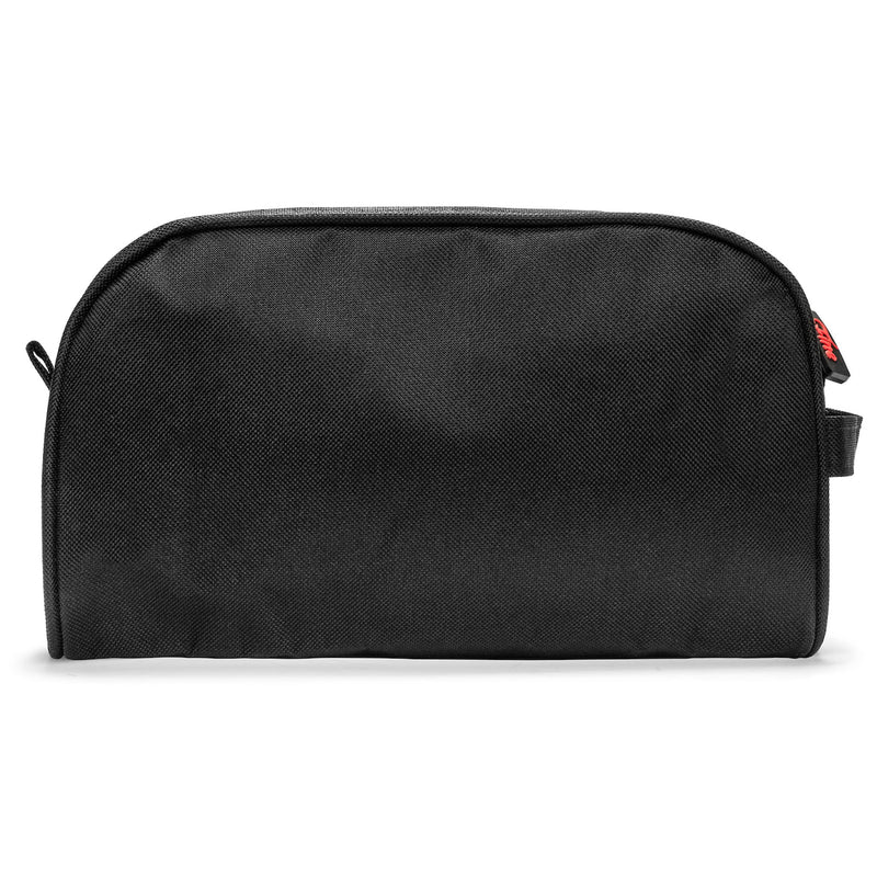 Fine Dopp Kit - Men's Toiletry Bag for Travel, Large Capacity, Durable Luggage Quality Vinyl, Water Resistant Liner, Organize Shaving Supplies & Bathroom Essentials, Black