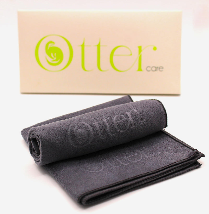 [Australia] - No scratches Premium glasses cleaning cloths - 2x microfiber cleaning cloths (20x20cm) for glasses, cell phone, laptop & camera lens, optician quality 