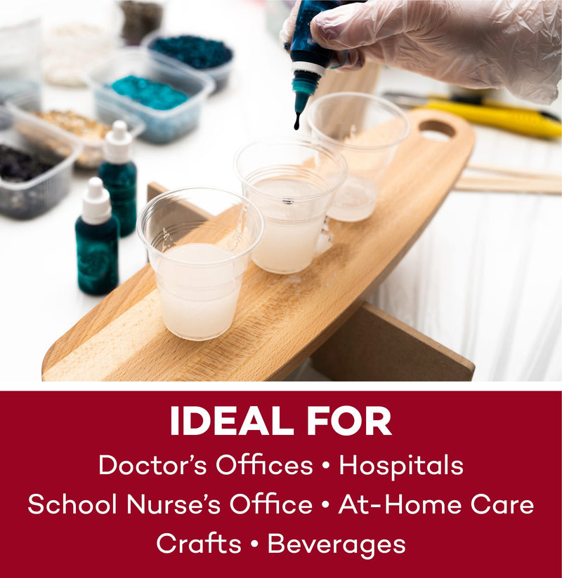 [Australia] - Dealmed 3 oz. Disposable Plastic Cups – 100% Recyclable Cups for Doctor's Offices, School Nurse's, Hospitals, at Home and More (Pack of 100) 3 oz. 