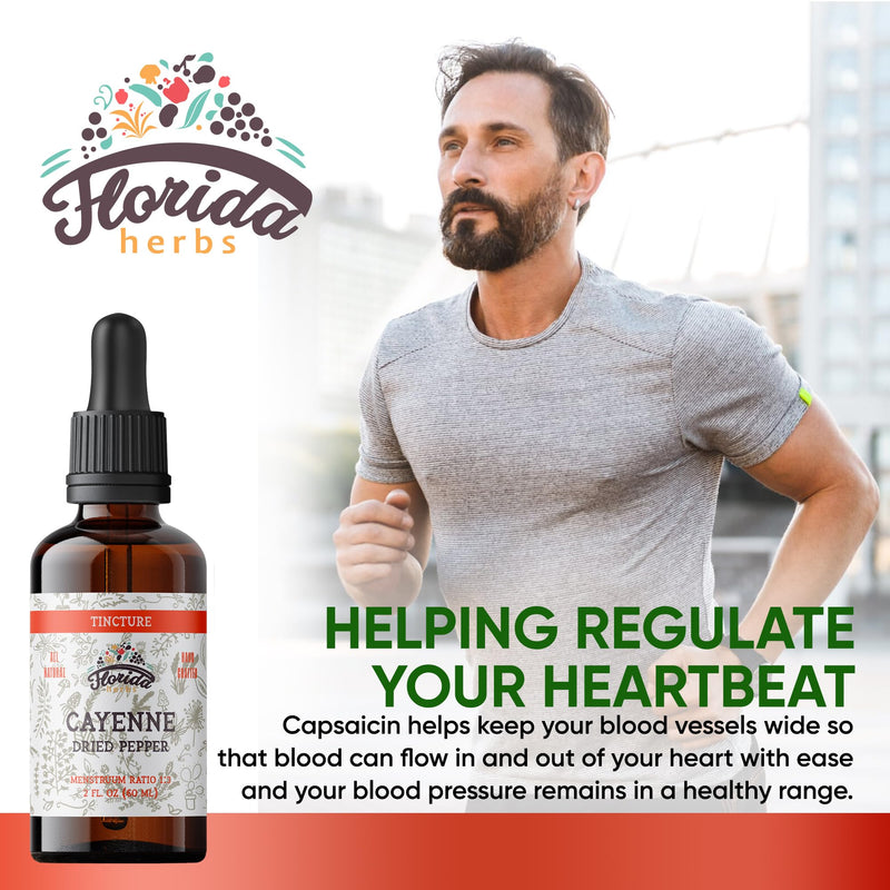 [Australia] - Cayenne Tincture Extract, Organic Cayenne (Capsicum annuum) Dried Pepper - Vegetable glycerin - Non-GMO - 2 oz 2 Fl Oz (Pack of 1) 