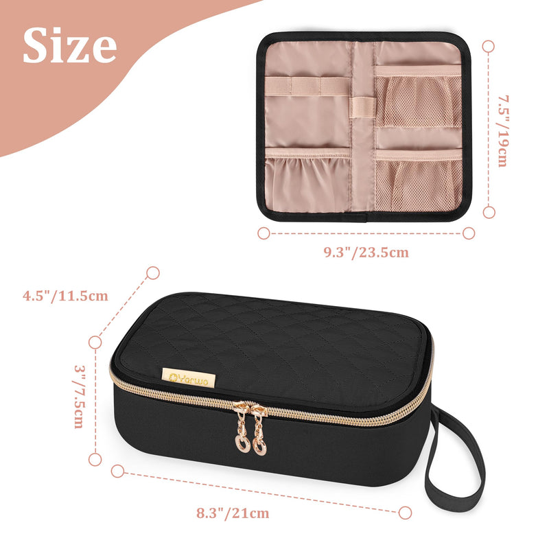 [Australia] - YARWO diabetic bag, insulin pen bag, insulin bag for diabetes accessories, insulin cooler bag for on the go, travel bag for insulin, black 