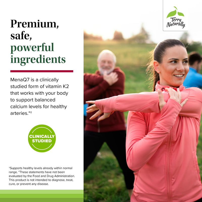 Terry Naturally Artery Strong - Vascular Elasticity & Strength - 60 Count | Arterial Flexibility, Vascular Elasticity and Cardiovascular Health Support. 60 softgels.