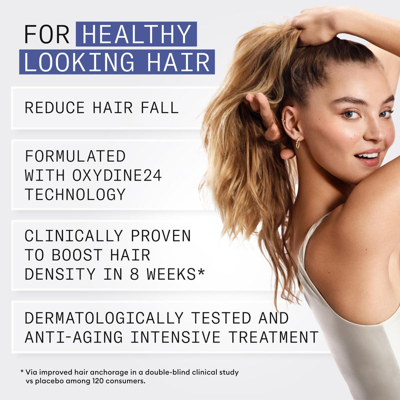Nioxin Hair Thickening Serum | Night Density Rescue Serum | Density Defend Diamax Advanced | For Thicker, Fuller-Looking Hair | Against Breakage