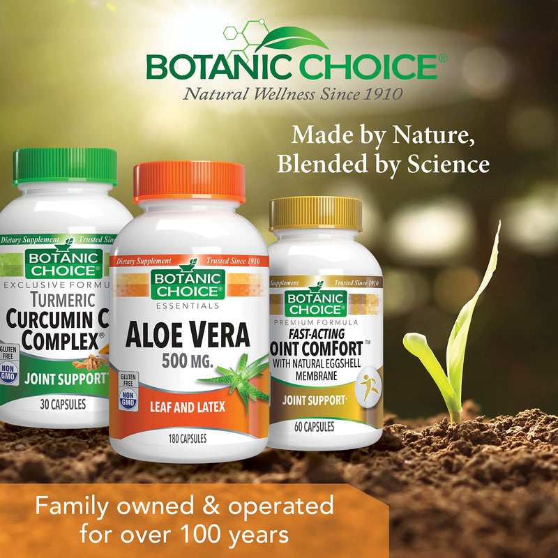 [Australia] - Aloe Vera- Leaf and Latex, Digestive, Liver, Stomach health-Contains Amino Acids, Vitamins, Minerals, Enzymes- 500mg-Gluten Free, Non-GMO-180 capsules 180 Count (Pack of 1) 