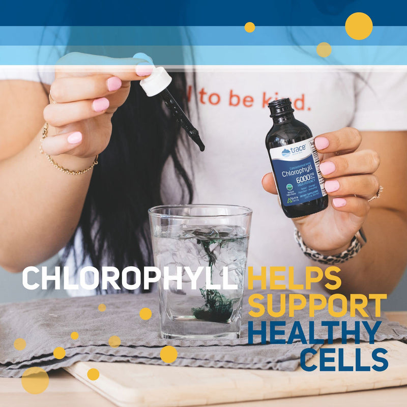 [Australia] - Trace Minerals | Concentrated Ionic Chlorophyll | Supports & Immune Function | Antioxidant | Supports Blood & Energy | Mint Flavored | 2.0oz 6,000mg/bottle 