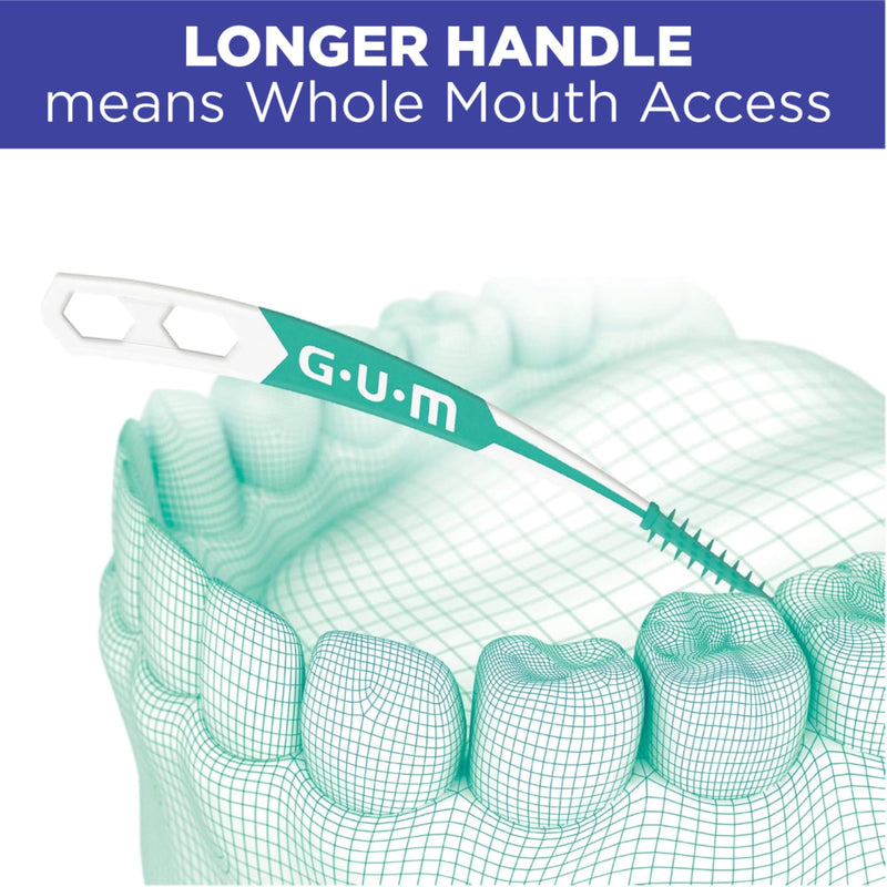 [Australia] - GUM Soft-Picks Advanced, Easy to Use Dental Picks for Teeth Cleaning and Gum Health, Disposable Interdental Brushes with Convenient Carry Case, Dentist Recommended Dental Picks, 60ct (3pk) Original 60 Count (Pack of 3) 