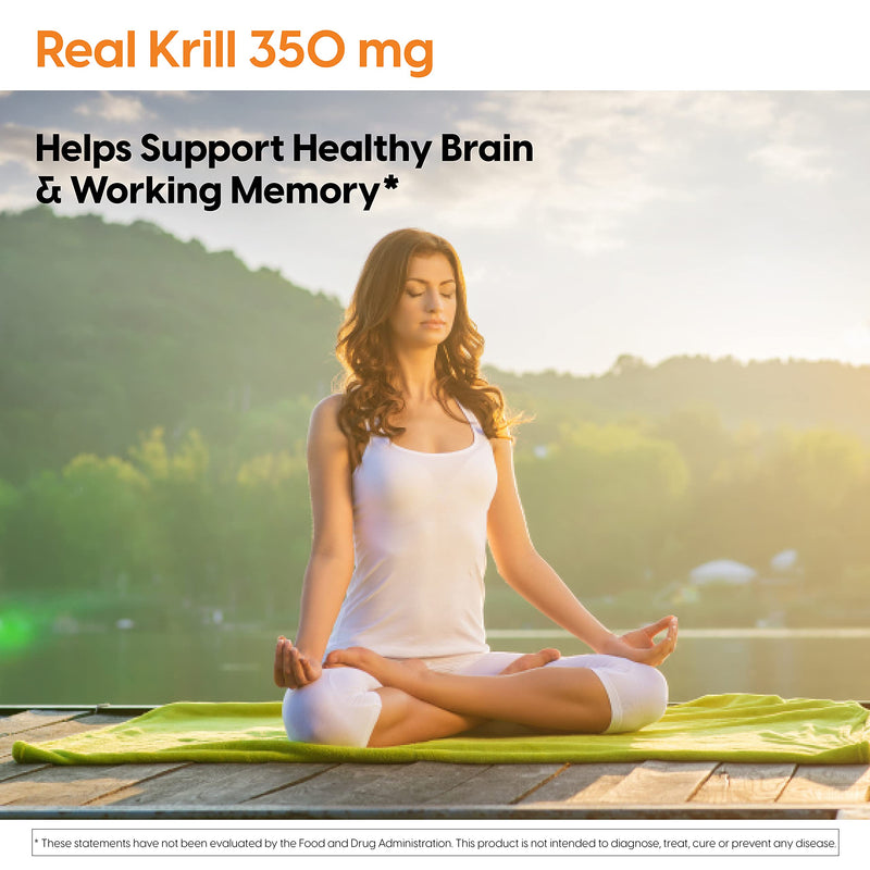 [Australia] - Doctor's Best Real Krill, 350mg 60-Count 