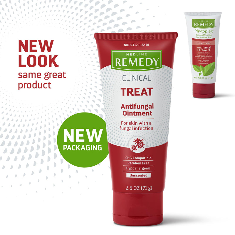[Australia] - Medline Remedy Clinical Antifungal Ointment, 2.5 oz., Effective Treatment for Athlete's Foot & Ringworm, Single Tube 