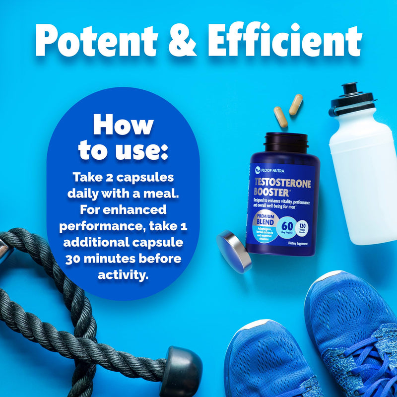 [Australia] - Testosterone Booster Supplement for Men - Male Enhancing Test Boost - Ashwagandha, Tongkat Ali, Rhodiola, Tribulus, Vitamin D3, B6, B12 - Workout, Muscle Builder, Strength, Energy, Performance - 120ct 