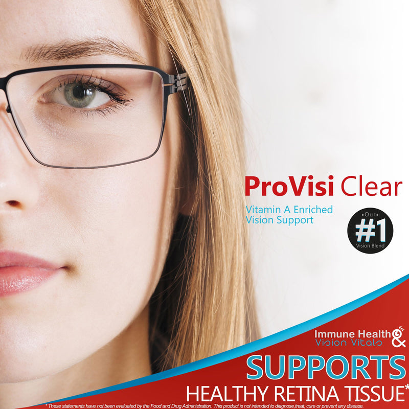 [Australia] - Pro VisiClear for Eyes - Vitamin A Enriched Vision Support - Vitamin Based Support to Support Vision Naturally - Natural Antioxidant Pro Visi Clear Pill Enhanced with Premium Ingredients 