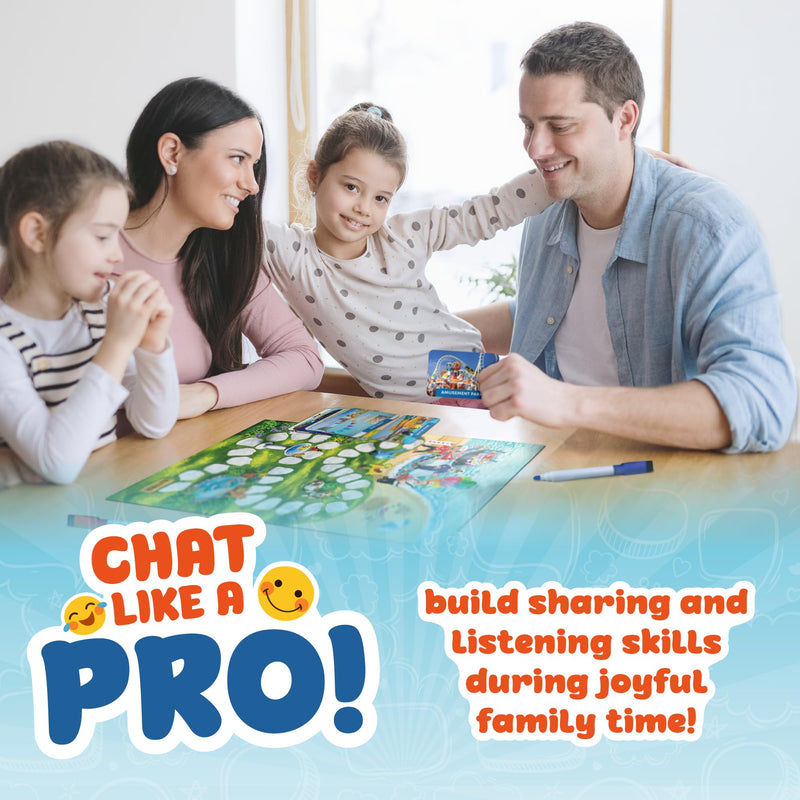 [Australia] - Chatter Pop Social Skills Game to Think About Others, Speech Therapy Materials, Therapy Games, Educational, Social Emotional Learning Activities, Conversation Starter Cards 