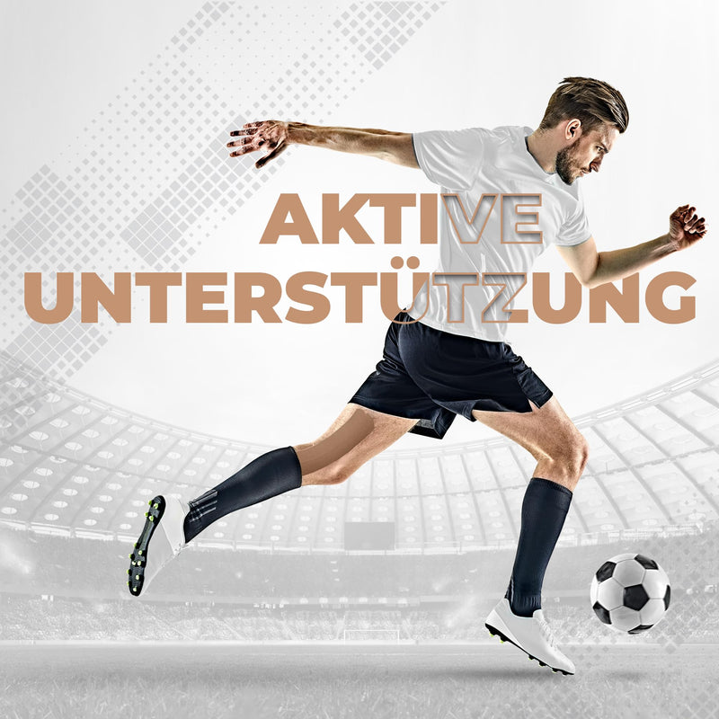 [Australia] - Medi-Tape Sport 5m - latex-free kinesiology tape with 150% elasticity, breathable & waterproof physio tape for ultimate hold, kinesiology tape in beige 
