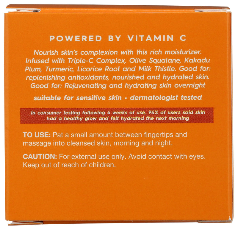 Avalon Organics Skin Moisturizer with Vitamin C, 1.7 Oz, Dermatologist Tested, Plant-Based Formula, Cruelty-Free 1.7 Ounce (Pack of 1) Crème Riche