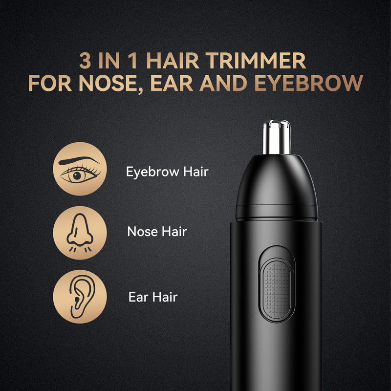 [Australia] - MAXGROOM nose hair trimmer, nose trimmer, nose hair trimmer, nose hair trimmer for men and women, USB nose hair scissors, nose razor for men 