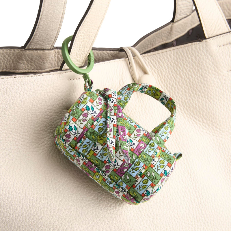 Vera Bradley Women's Premium Cotton Original Duffel Bag Charm One Size Ribbon Plaid