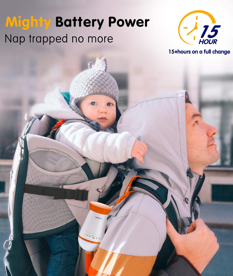 [Australia] - Portable Sound Machine for Baby Kids with Night Light - Recharge Battery, 13 Soothing Sounds, Shushing Baby White Noise Machine for Sleeping, Baby Sleep Soother Registry Gift, Baby Shower 