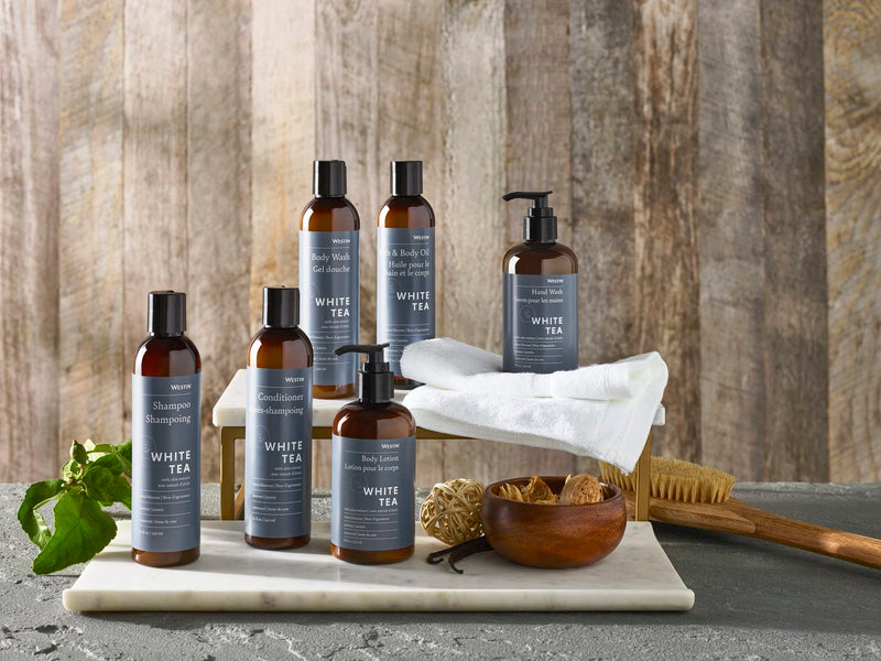 Westin White Tea Aloe Body Lotion | Hotel Spa Cream | Daily Hydration | Hand Lotion Pump | 8 oz Signature Scent Skin Moisturizer 8 Fl Oz (Pack of 1)