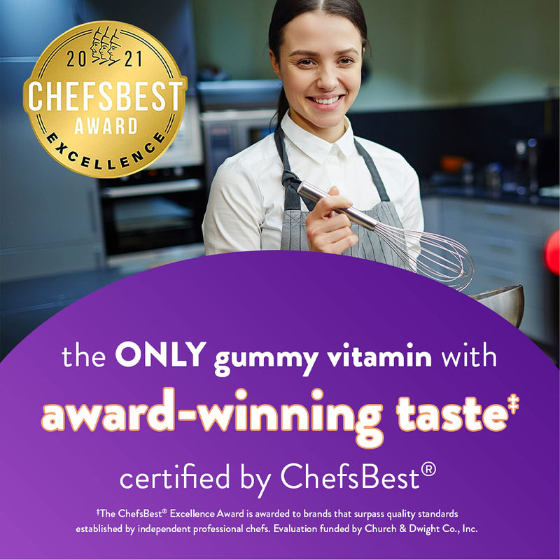 [Australia] - Vitafusion Fiber Well Sugar Free Fiber Supplement, Peach, Strawberry And Blackberry Flavored Supplements, 90 Count 
