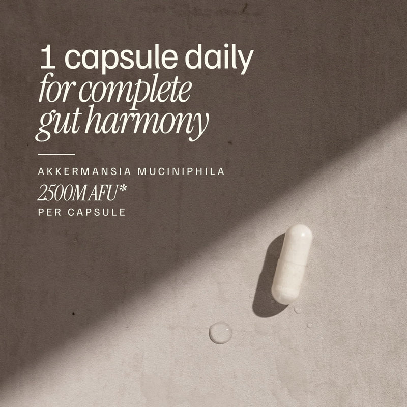 Akkermansia Muciniphila Probiotic Capsules – Gut Health & Microbiome Support Supplement – 60 Vegan Capsules for Digestion, Gut Barrier & Metabolic Health 60 count (Pack of 1)