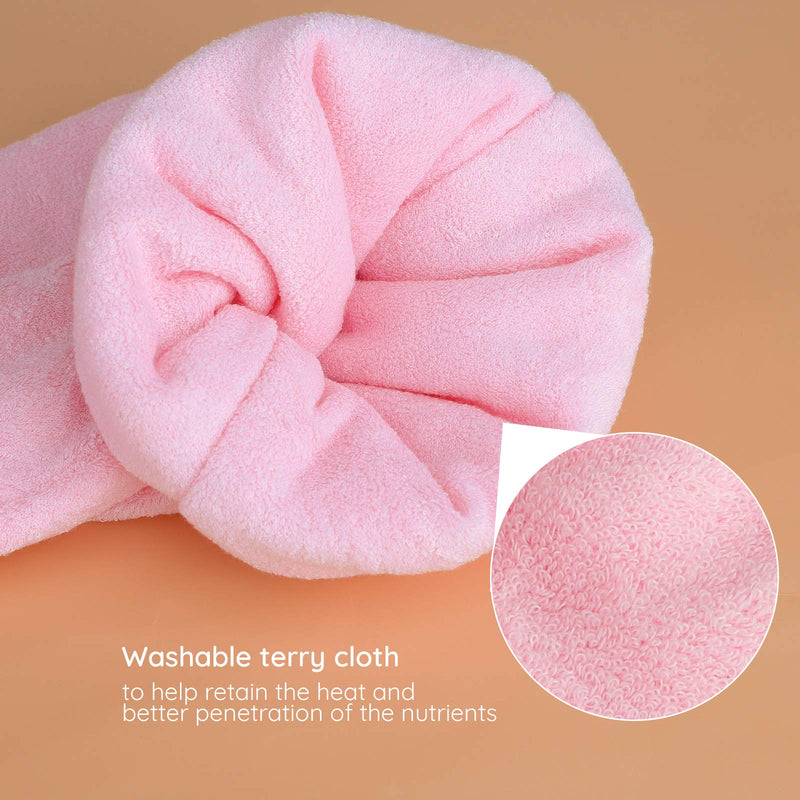 [Australia] - Paraffin Wax Gloves for Hand and Feet, Segbeauty Thick Paraffin Heated SPA Mittens Foot Liners, Gloves & Socks for Hot Wax Hand thera-py Thermal treat-ment Wax Warmer Paraffin Wax Machine Pink Thick mitts&booties-Medium-Pink 