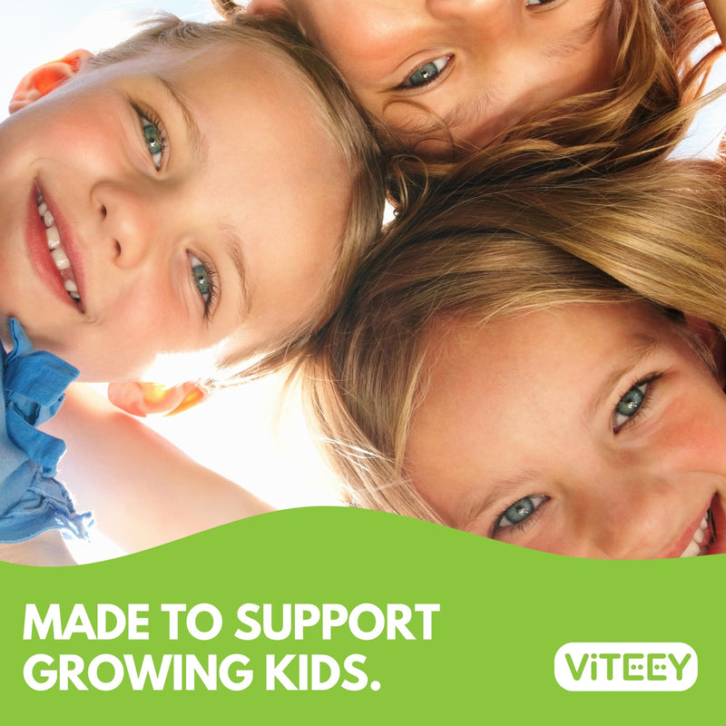 Viteey Zinc for Kids Gummies - 15mg - Tasty Chewable Berry Flavor Gummy | Immune Support - Powerful Natural Antioxidant, Kids Zinc Vitamin Supplement - Vegan, Gelatin Free, Gluten Free - 60 Count 60 Count (Pack of 1)