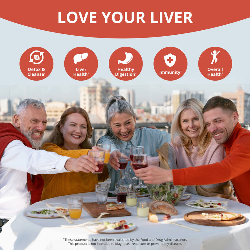 [Australia] - LiverTox by NuBest - Premium Liver Health Formula - Liver Cleanse, Detox & Repair - with Milk Thistle, Choline, Beet, Turmeric, Artichoke & Dandelion - 60 Capsules | 1 Month Supply Pack of 1 