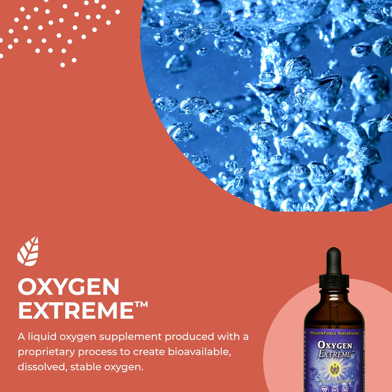 [Australia] - HEALTHFORCE SUPERFOODS Oxygen Extreme - Liquid - 4 Fl Oz Liquid Dropper 4 Fl Oz (Pack of 1) 