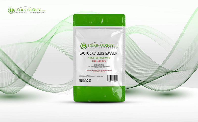 HB Lactobacillus Gasseri | 120 Lactobacillus Probiotic Capsules - High Strength 3 Billion CFU L-Gasseri Probiotic per Serving | Non-GMO, Gluten & Allergen Free | Made in The UK 120 count (Pack of 1)