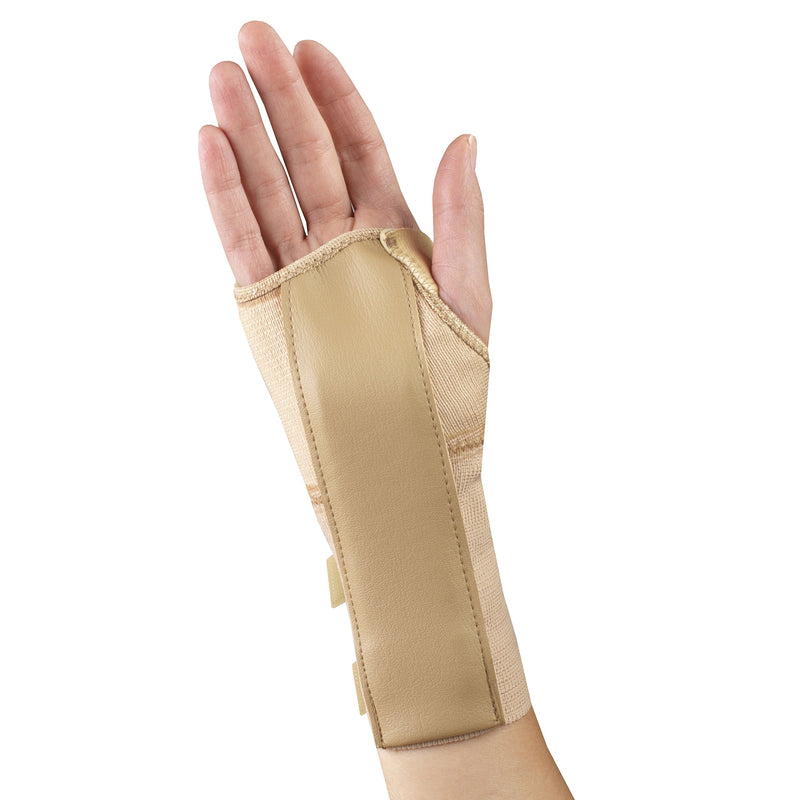 Champion Wrist Splint, Wrap Style, Elastic Knit, Right Hand, Medium Beige (Right Hand)