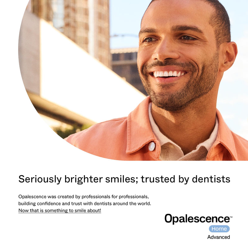 Opalescence GO Home Advanced Teeth Whitening Trays 15% - 6006-T | (4 Treatments) Hydrogen Peroxide PF Whitening Gel Prefilled Trays Kit - Developed by Leaders in Professional Whitening Mint 15 1 Count (Pack of 4)