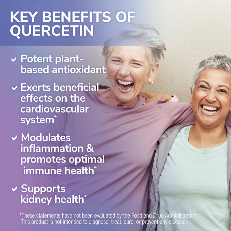 Tesseract Medical Research QuerciSorb QR Immune Support Supplement, Quick Release Quercetin, Supports Immune Function and Overall Health* Hypoallergenic, 400 mg, 90 Capsules