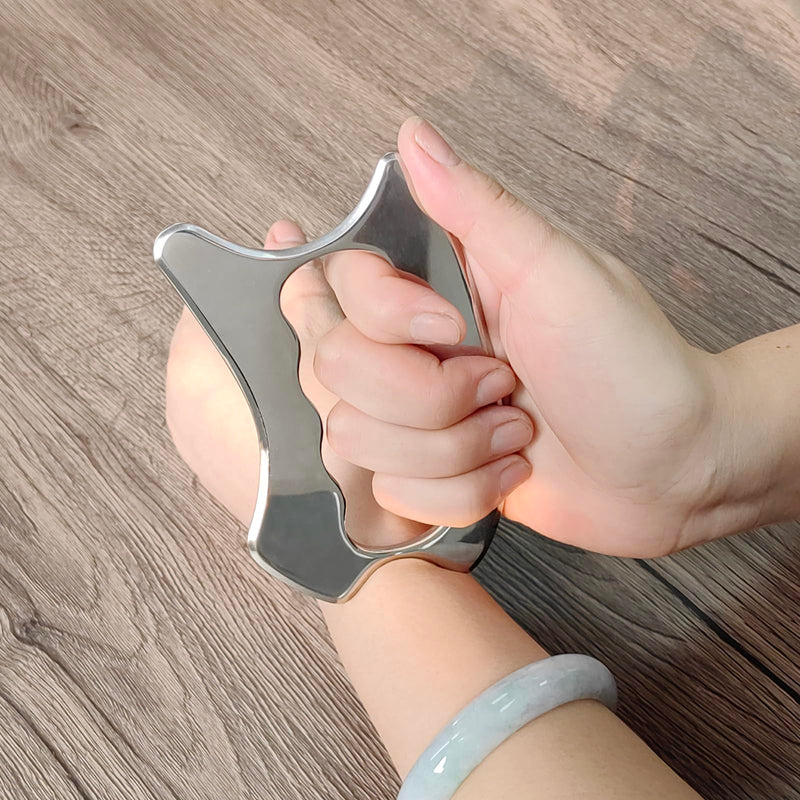 [Australia] - BYYDDIY 3 in 1 Stainless Steel Muscle Scraper Tools Set,Scraping Massage Tools for Physical Therapy,Derma Edge Massage Tool & GuaSha Massage Scraper Tool,IASTM Tools for Body (SXC) 