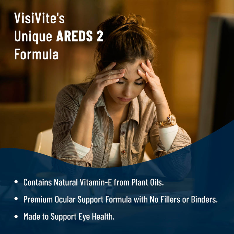 [Australia] - Zinc Free AREDS 2 Eye Vitamins - Zinc Free Eye Vitamins - Zeaxanthin Plus Lutein Eye Vitamins - Soy-Free VCaps - No Zinc and Copper 