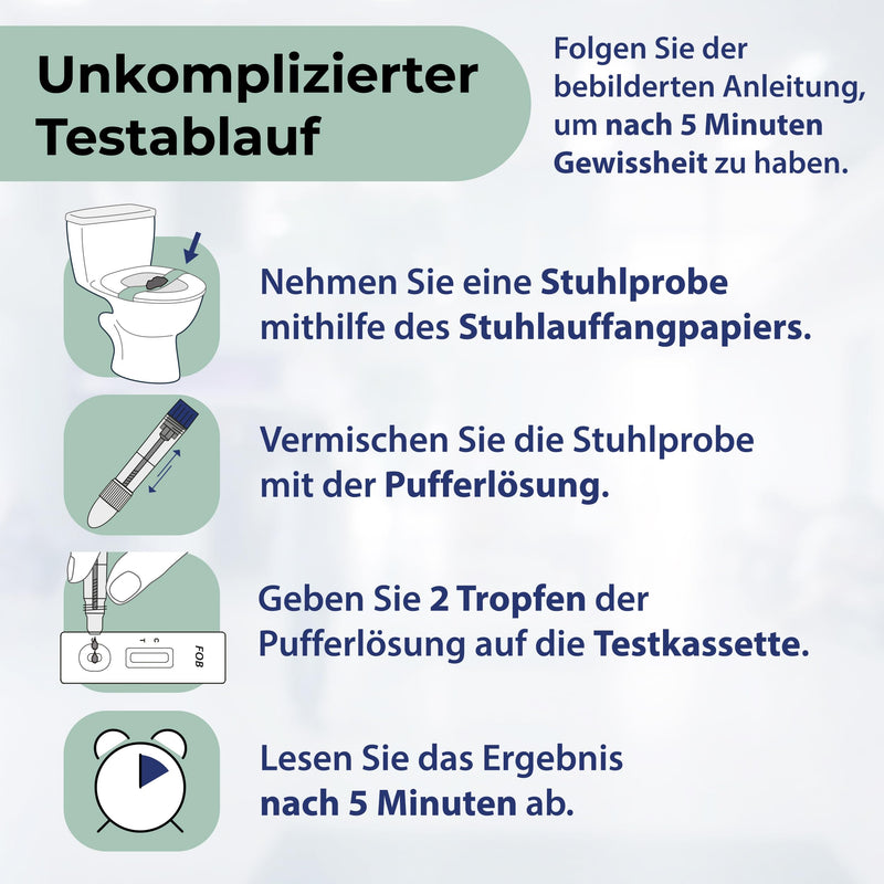 [Australia] - 2x colon cancer prevention self-test - simple colon cancer test for home use to prevent intestinal health - 99% accuracy in 5 minutes without blood or laboratory 
