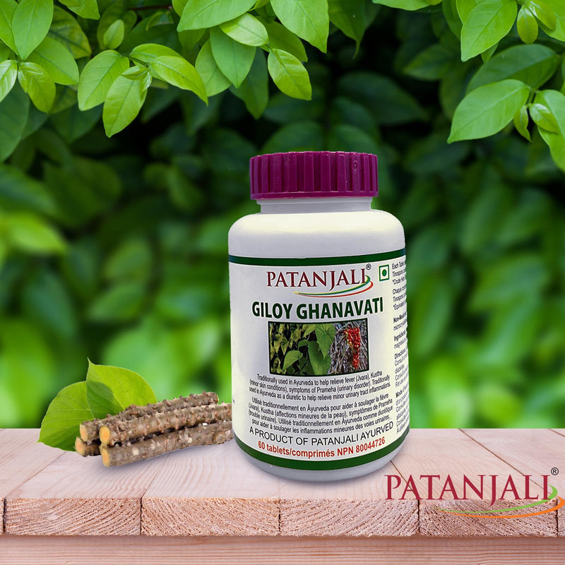 [Australia] - patanjali Giloy Ghanvati 60 Tablets 