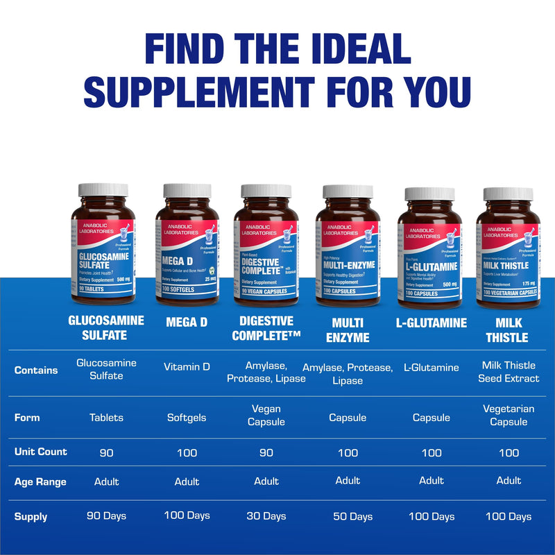 [Australia] - Glucosamine Sulfate Joint Health Supplement - Soft Tissue Cartilage Tendon and Ligament Supplement for Enhanced Mobility Comfort and Flexibility - Non-GMO Sodium Free & Made in The USA - 90 Servings 