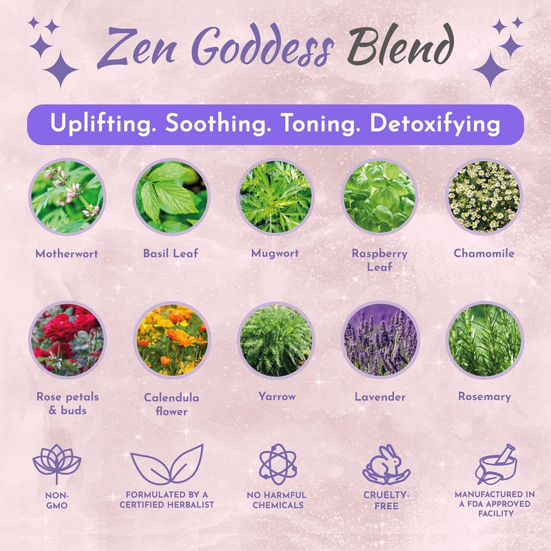 [Australia] - Yoni Steaming Herbs (2 oz) Organic Yoni Steam Kit Herbal Blend for V-Steam Detox, Cleansing, Comfortable Menstrual Support, Postpartum Care, Fertility Increase and Sitz Bath for Hemorrhoids (2oz) 2 Ounce 